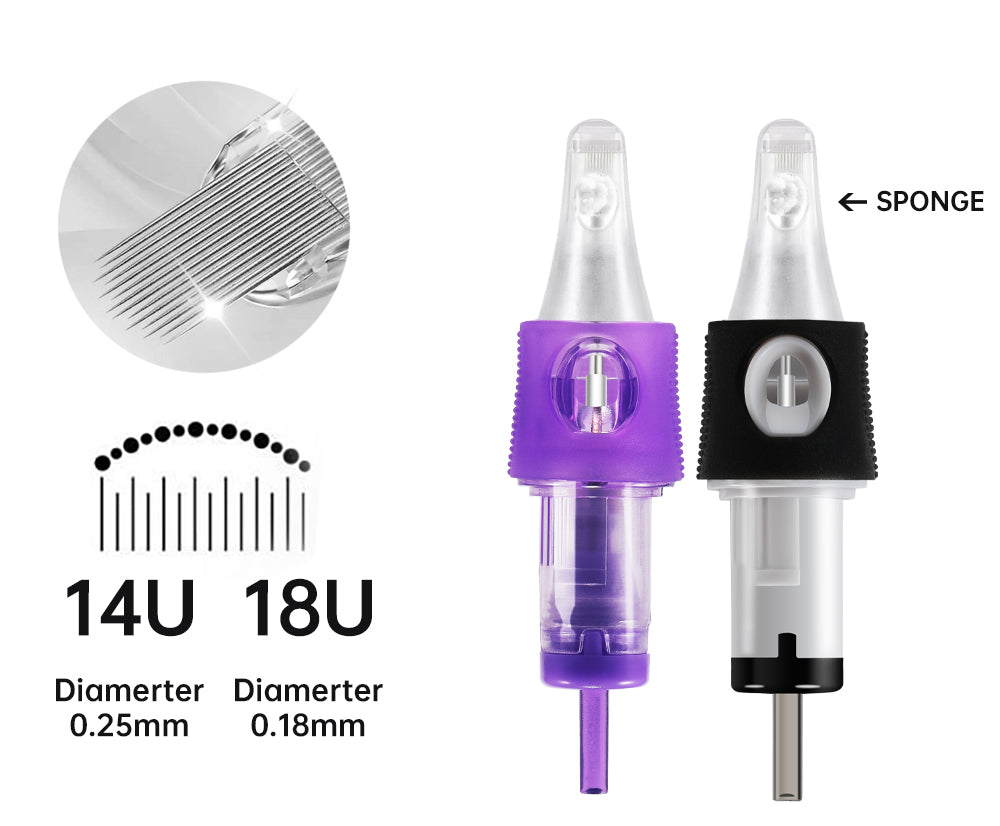 The Ultimate Hybrid: Why the 14UX Sponge Needle is the Future of Machine Hairstrokes