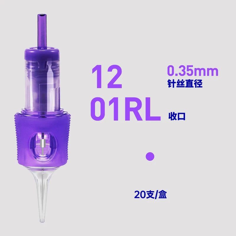 Purple Universal Needle for Tattoo SMP Membrane Cartridge Needle