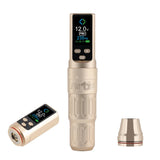 Wireless PMU & SMP Machine Pen with Magnetic Battery RCA  2.5-4.0mm Adjustable Stroke R for Scalp Micropigmentation