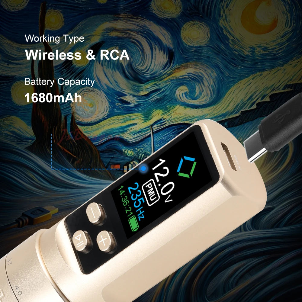 Adjustable Stroke Permanent Makeup Machine for Scalp Micropigmentation