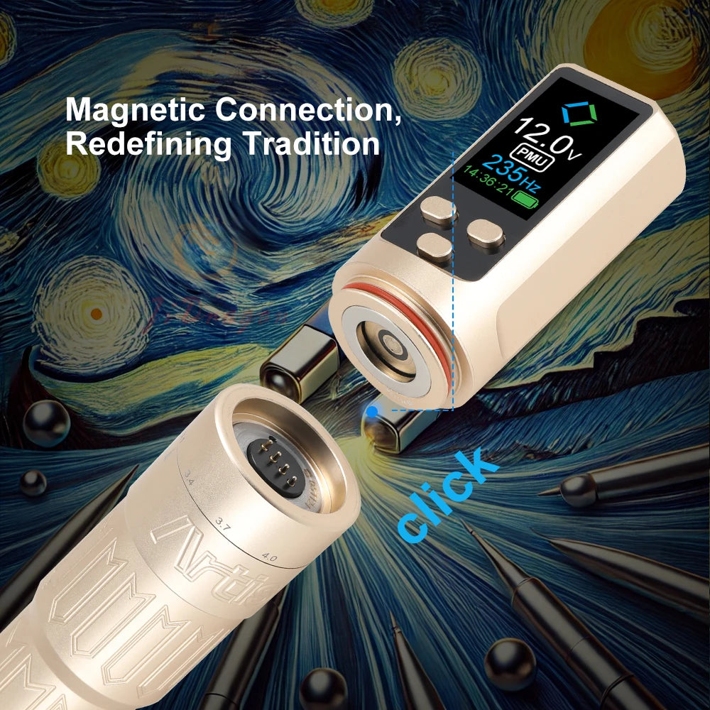 Adjustable Stroke Permanent Makeup Machine for Scalp Micropigmentation