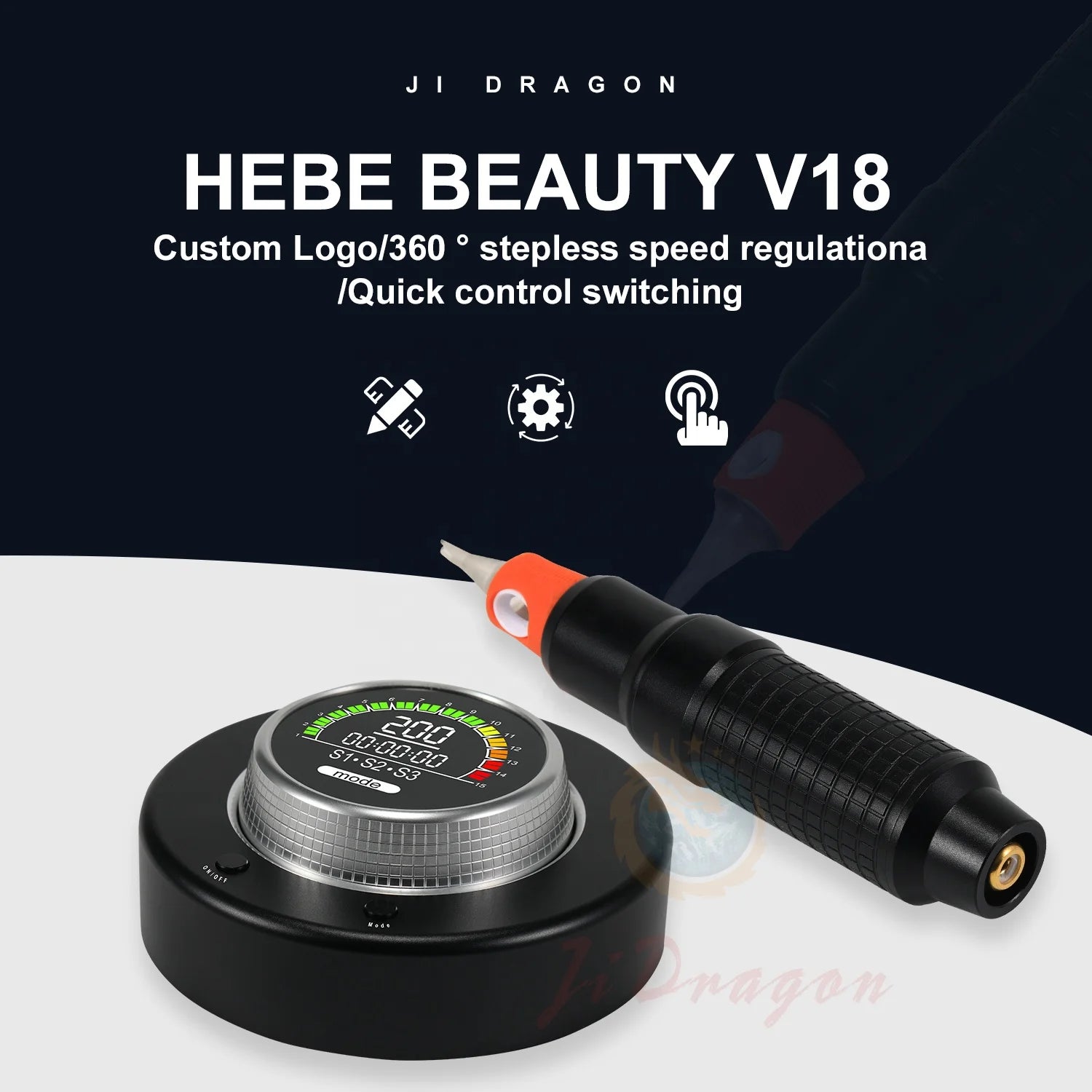 Tattoo SMP Scalp Micropigmentation Device AUTO NORMAL SEMI  3 MODES