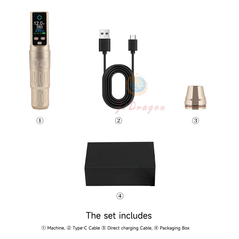 Adjustable Stroke Permanent Makeup Machine for Scalp Micropigmentation