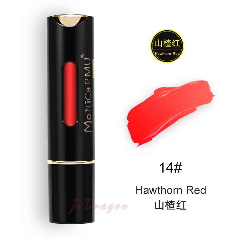 15ml Tattoo Pigment Ink Color Permanent Makeup Microblading Supplies Eyebrow Shading Micropigmentation Cosmetic Lip Eyeliner