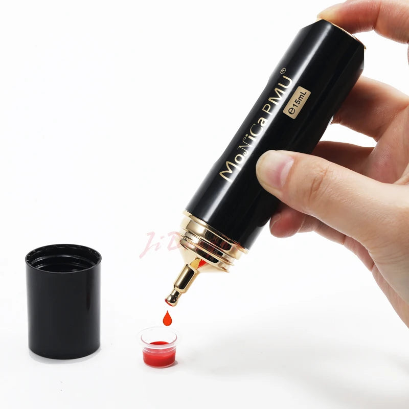 15ml Tattoo Pigment Ink Color Permanent Makeup Microblading Supplies Eyebrow Shading Micropigmentation Cosmetic Lip Eyeliner