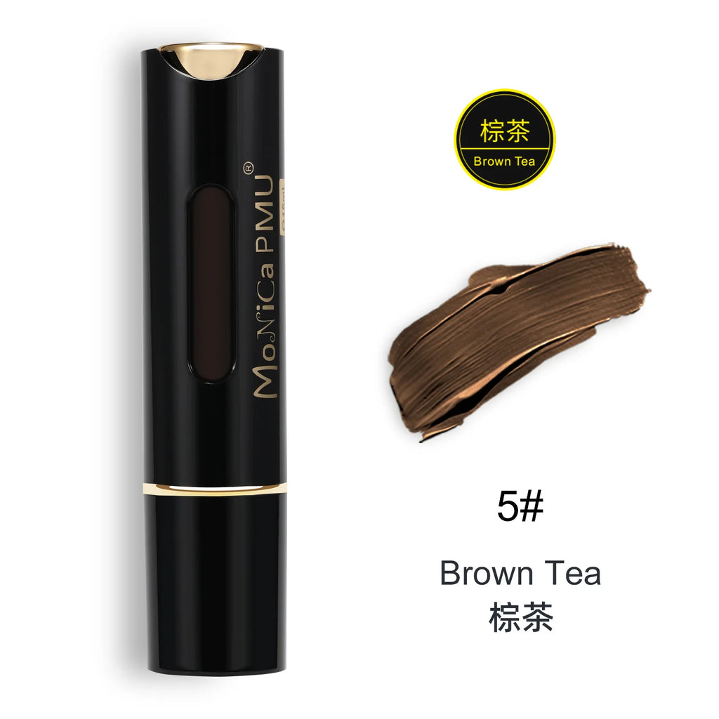 15ml Tattoo Pigment Ink Color Permanent Makeup Microblading Supplies Eyebrow Shading Micropigmentation Cosmetic Lip Eyeliner